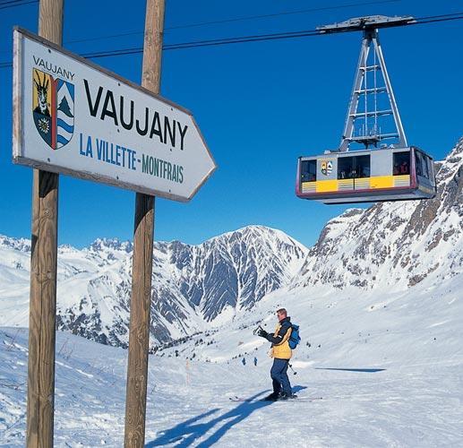 Ferienwohnung Le Perce Neige Vaujany Exterior foto